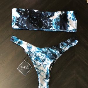 Ocean print bikini